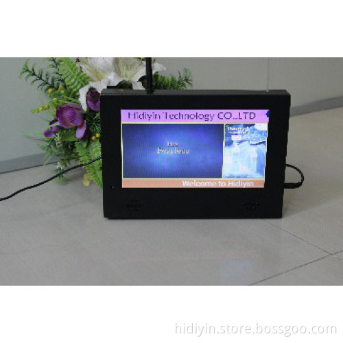 Wireless lcd monitor usb media player for advertising